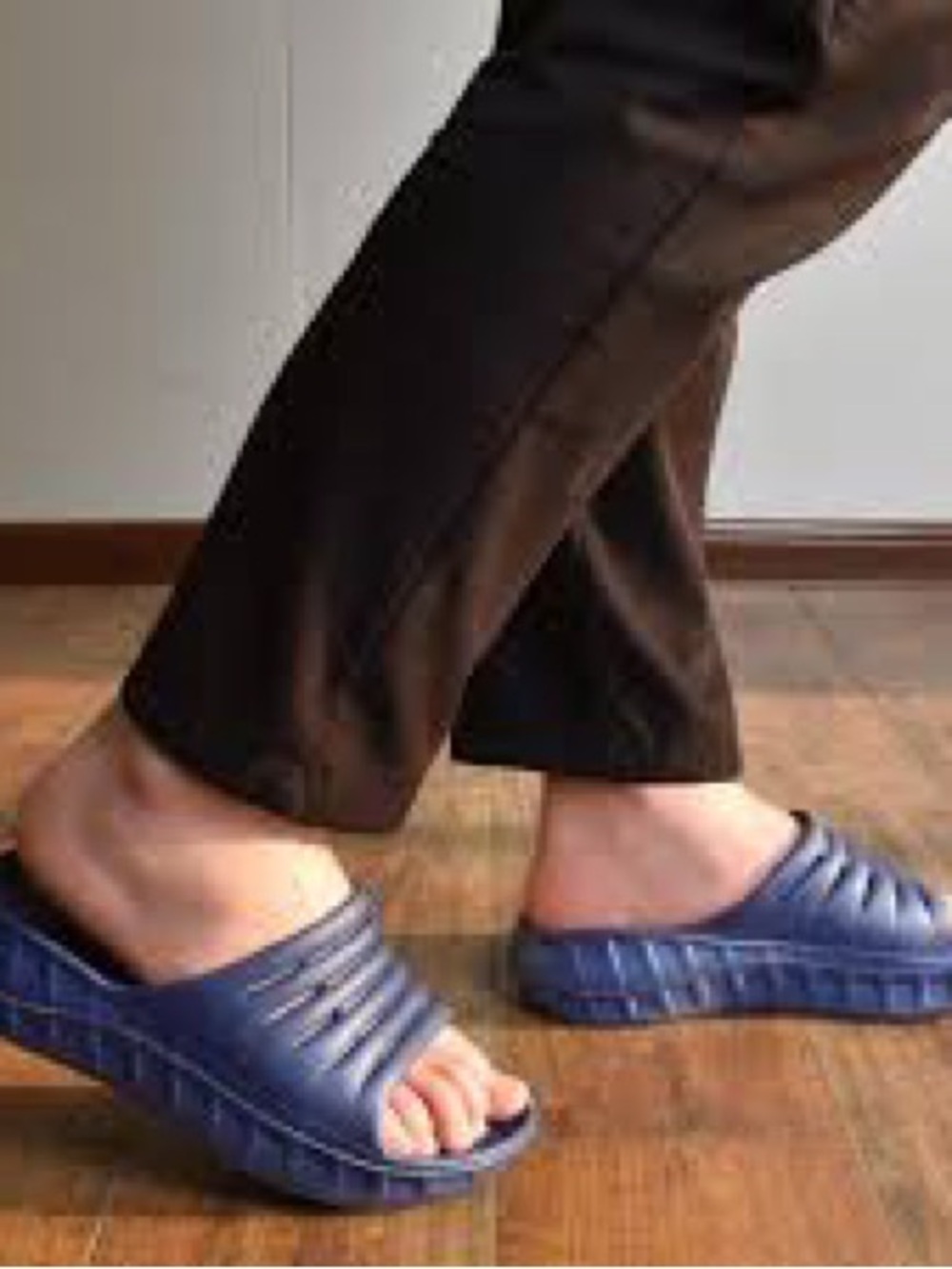 KuaiLu Lavender Purple Orthotic Recovery Slide Sandals